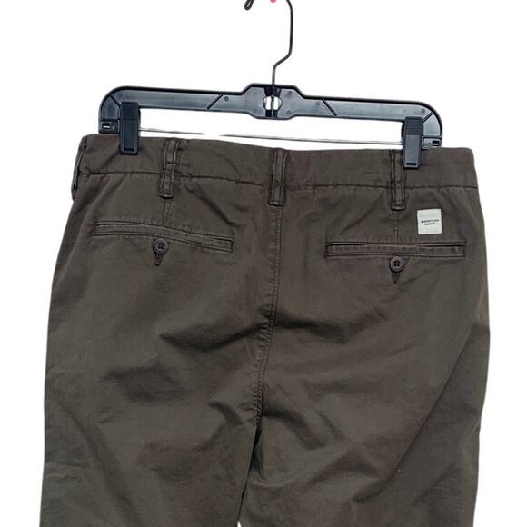 New American Eagle Mens Size 32 Flex Original Straight Denim Brown Jeans - Picture 4 of 7